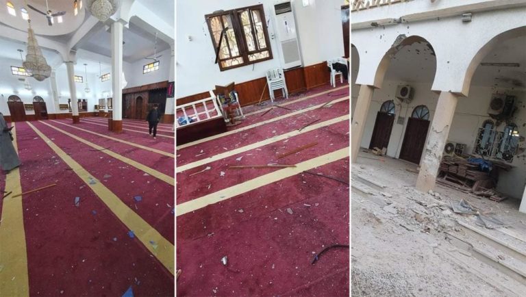 Haftar bombarde une mosquée à Tripoli, alors que des troupes se retirent de la base al-Watiya