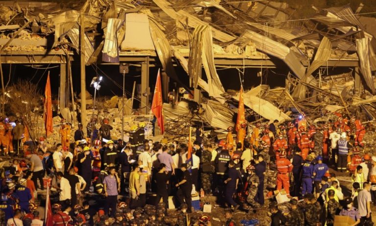 Chine: au moins 18 personnes tuées dans une explosion d’un camion-citerne