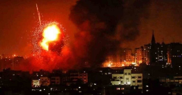 Israël mène des raids contre plusieurs cibles éparpillées dans la Bande de Gaza