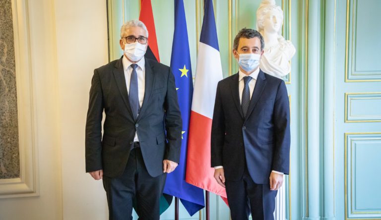 Le ministre libyen de l’Intérieur rencontre son homologue français à Paris