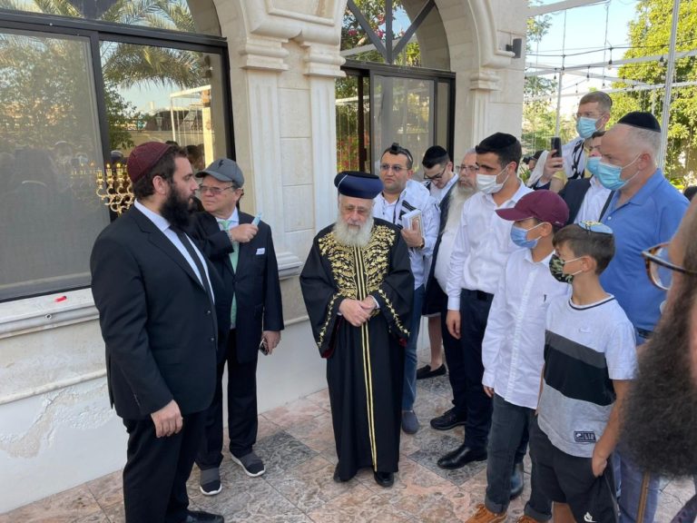 Le grand-rabbin d’Israël inaugure de institutions juives aux Émirats arabes unis