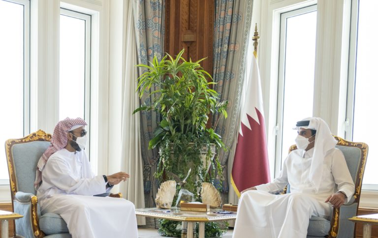Première visite d’un responsable émirati après la réconciliation : L’émir du Qatar reçoit Tahnoun ben Zayed  