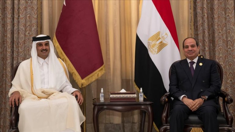 Irak – Sommet des pays voisins : L’émir du Qatar se réunit avec al-Sissi et avec des chefs d’Etats