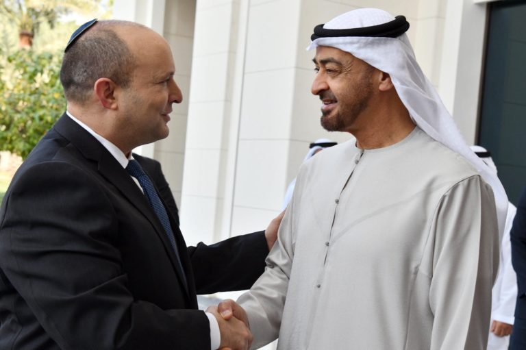 Le Premier ministre israélien arrive aux Émirats arabes unis