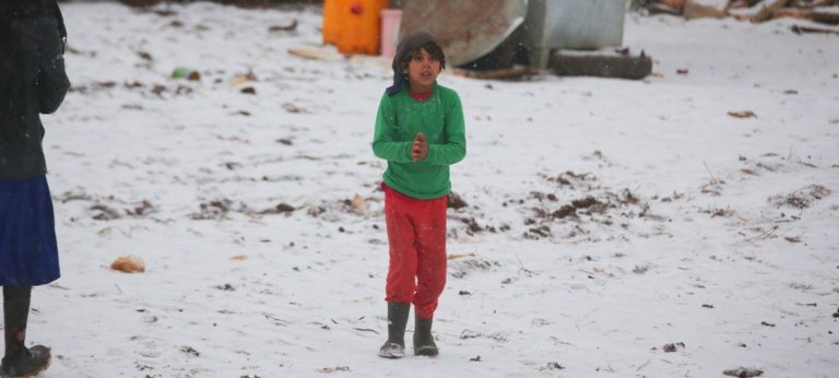 ONG : «Les réfugiés syriens luttent, dans le froid, pour survivre»