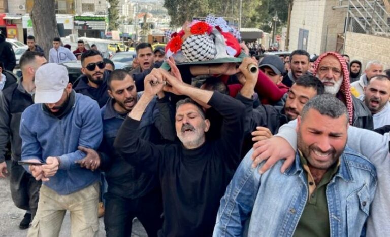 Un Palestinien tué par des balles de l’armée israélienne en Cisjordanie