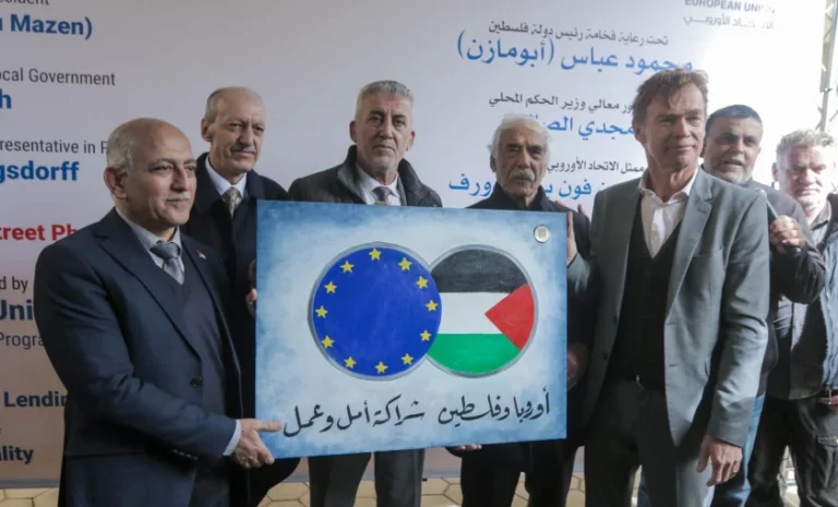 Gaza : Visite d’une délégation d’ambassadeurs et de représentants de l’Union européenne