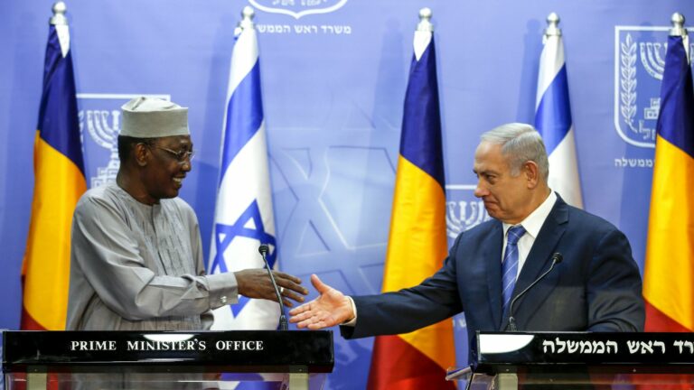 Le président du Tchad inaugure l’ambassade de son pays en Israël
