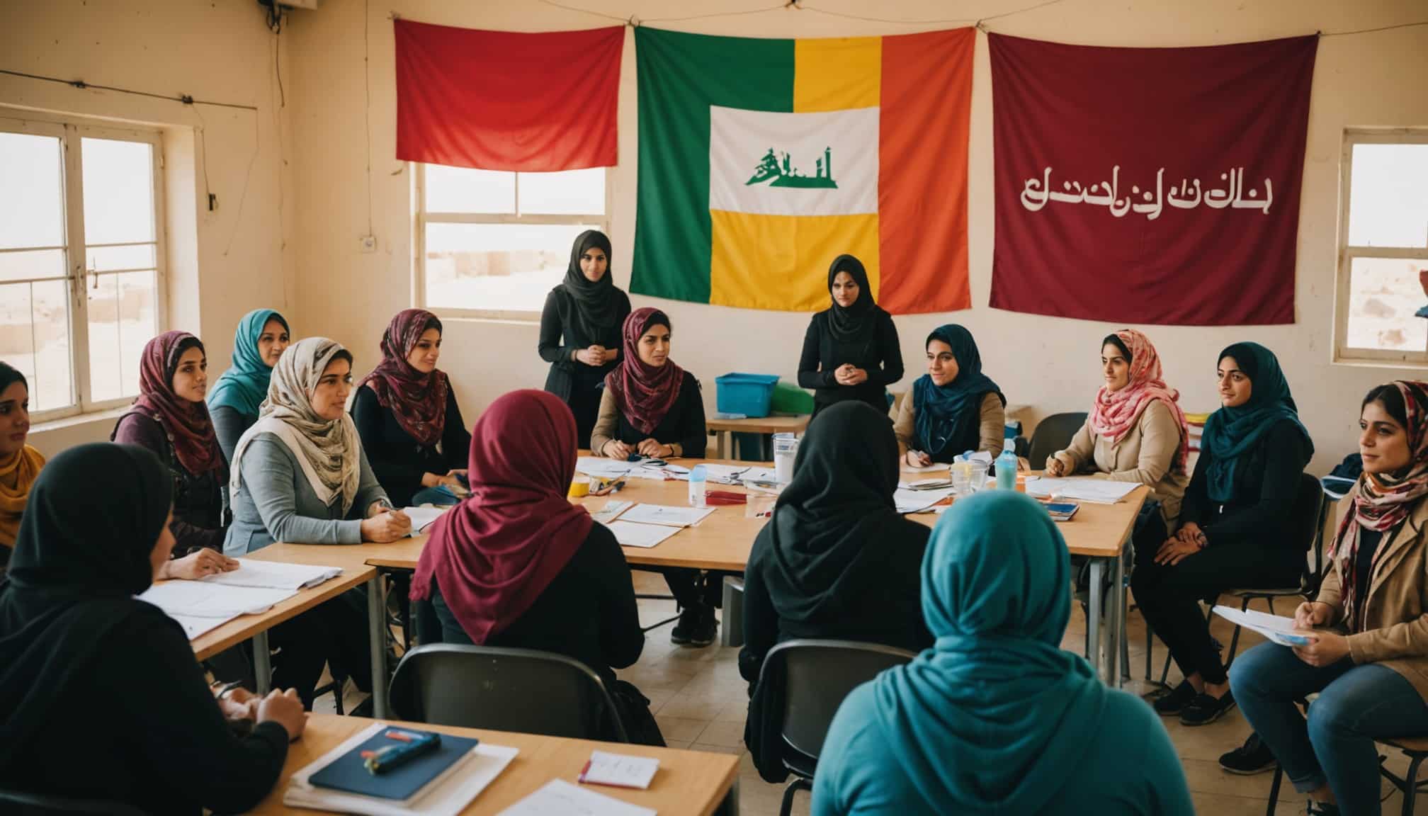 Femmes jordaniennes s'unissant pour leurs droits  
Initiatives en Jordanie pour l'égalité des femmes